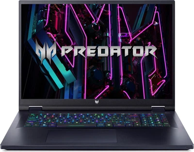 Ноутбук Acer 18" Predator Helios 18 PH18-71/Intel i7-13700HX/16GB/1TBSSD/GF 4060-8/Linux/Black (NH.QKTEU.002)