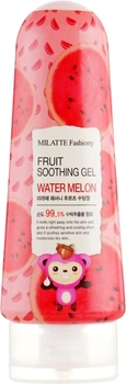 Гель универсальный с экстрактом арбуза - Milatte Fashiony Fruit Soothing Gel Melon 200ml (670863-18890)