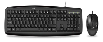 Комплект (Клавіатура та миша) Genius KM-200 USB Black (31330003410)