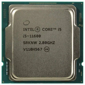 Процессор Intel Core i5 11600 (CM8070804491513) (Socket 1200, 12T, 4.8 ГГц, Tray) Б/у