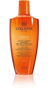 Восстанавливающее средство для волос и тела после загара - Collistar Dopo-Sole Doccia-Shampoo Idratante Restitutivo 400ml (25411-58955)