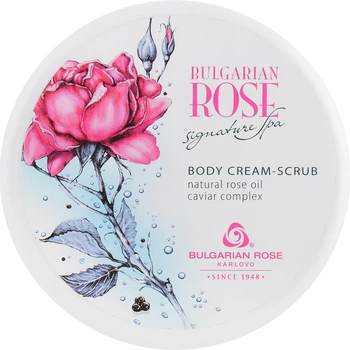 Крем-скраб для тіла - Bulgarian Rose Signature Spa Body Cream-Scrub 250ml (680221-31100149)