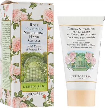 Крем для рук Троянда - L'Erbolario Crema Nutriente per le Mani al Profumo di Rosa 75ml (277581-31160143)