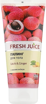Пилинг для тела "Личи и Имбирь" - Fresh Juice Litchi & Ginger 200ml (222985-19770)