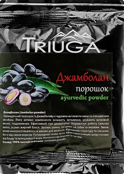 Порошок аюрведический универсальный "Джамболан" - Triuga 50g (891735-36492)