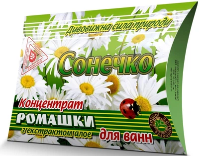 Концентрат ромашки с экстрактом алоэ для ванн "Солнышко" - Лаборатория Доктора Пирогова 450g (332937-54129)