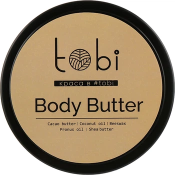 Питательный баттер для тела «Масло ши и ваниль» - Tobi Body Butter 250ml (1014768-22421)