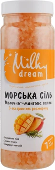 Морская соль для ванн «Молочно-манговая ванна» - Milky Dream 700g (753444-34519)
