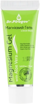 Магнієвий гель з алое віра - Dr.Pirogov Magnesium Gel With Aloe Vera 70ml