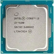 Процессор Intel Core i3 9100 (CM8068403377319) (Socket 1151 v2, 4T, 4.2 ГГц, Tray) Б/у