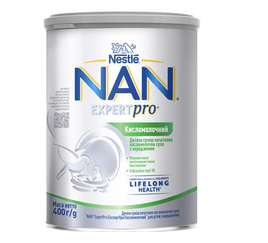Суміш кисломолочна NAN Expert Pro Кисломолочний суха для дітей з народження 400 г (8445290744371)