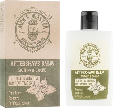 Бальзам після гоління "Чайне дерево та ментол" - Men's Master 120ml (785577-37138)
