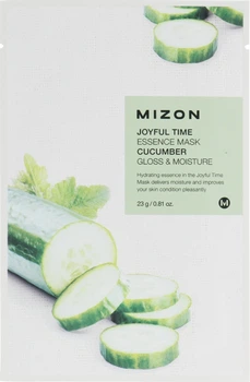Тканинна маска "Огірок" - Mizon Joyful Time Essence Mask 23g (408463-8771)