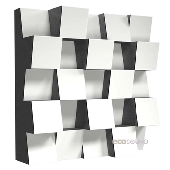 Акустичний дифузор розсіювач Ecosound Ecodiff SM HDF White 53 25х25 см Синій