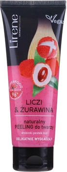 Пилинг для лица "Личи и клюква" Lirene Superfood For Skin Face Peeling 75ml (912094-833784-2)