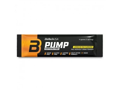 Передтренувальний комплекс BioTech USA Pump Caffeine Free 11 грамів Смак Тропічні фрукти