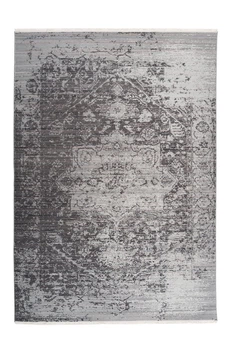 Коротковорсовый ковёр в стиле винтаж Arte Espina Baroque 800 Антрацит / Тёмно-серый 160х230 (Y8XO5-160-230-E)