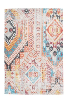 Коротковорсный ковёр в стиле винтаж Arte Espina Indiana 200 Разноцветный / Оранжевый 160х230 (ARZ67-160-230-E)