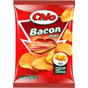 Чіпси Chio Chips зі смаком бекону 75 г (5900073000769)
