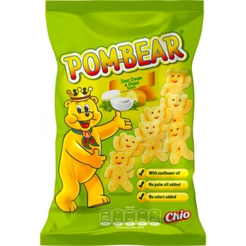 Чипсы Chio Pom Bear Картофельные мишки со вкусом сметаны и лука 65 г (5900073020903)