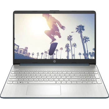 Ноутбук HP 15.6" 15-fq0033ua/Intel i5-1235U/16GB/512SSD/IntelXe/DOS/Blue (91L36EA)