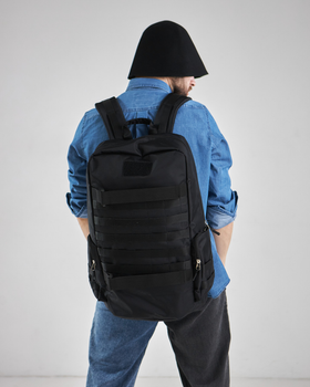 Рюкзак тактический Kiborg на 36 литров, дорожный тревел, цвет черный