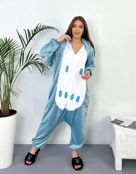 Пижама Кигуруми My Kigu Женская Сова Синий Размер L 165-175 см (104541)