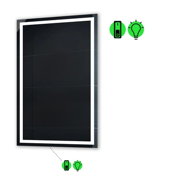LED-зеркало 70x110см, с механическим включателем, модель Karnet (karnet177)