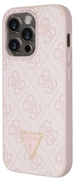 Панель Guess Crossbody 4G Metal Logo для Apple iPhone 14 Pro Pink (3666339147204)