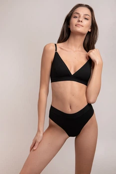 Трусики слипы базовые Jasmine Isabell S черный