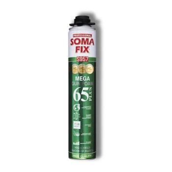 Піна&nbsp;монтажна&nbsp;&nbsp;Soma Fix Mega 65&nbsp;Plus&nbsp;всеcезонна&nbsp;850 мл