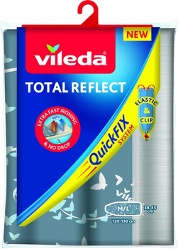 Покриття для прасувальної дошки Vileda Total Reflect M/L 130х45 см (4023103207424)