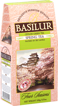 Чай Basilur Весенний (Четыре сезона) зел. 100г