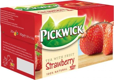 Чай Pickwick Strawberry Клубника черн. 20*1,5г (12)