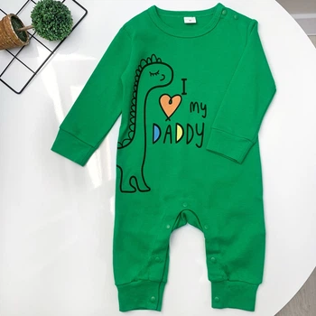 Чоловічок дитячий I love my mummy\daddy Зелений 73см 7252
