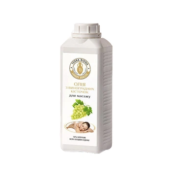 Масло для массажа Terra Biona из виноградных косточек 1 л