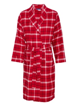 Халат чоловічий Cyberjammies Noel 6937 M Червоний у клітку (5051877472839)