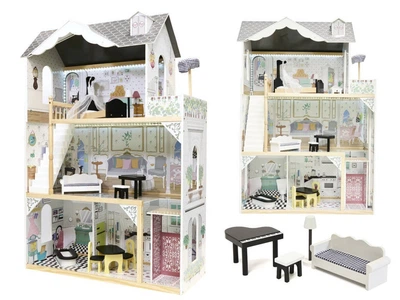 Кукольный домик Wonder Toy Наоми + освещение, WTdIK6487