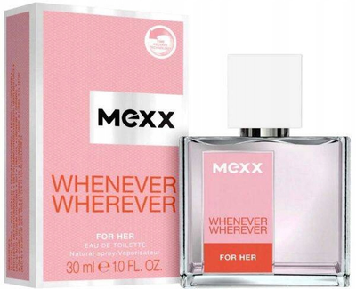 Woda toaletowa damska Mexx F Whenever Wherever 30 ml (3614228184274)