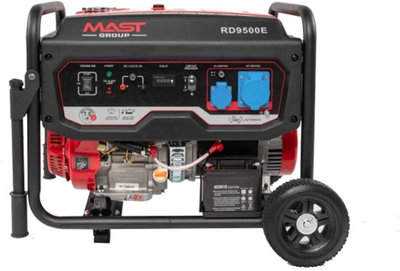 Бензиновий генератор Mast Group RD9500E 7.0/7.5 кВт AVR (2000000000404)