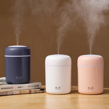 Увлажнитель воздуха Humidifier Ultrasonic Aroma c подсветкой и аромадиффузором Белый