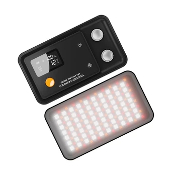 Відеосвітло Telesin TE-RGB-001 RGB CRI 97+ 2500-8500К 12Вт штучне освітлення для фотозйомки
