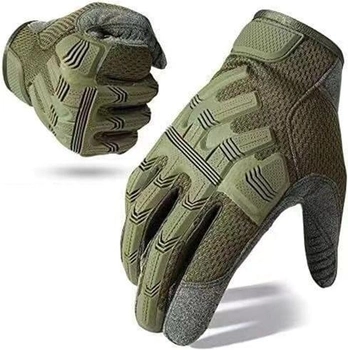 Перчатки тактические 2E Full Touch M зеленые (2E-TACTGLOFULTCH-M-OG)