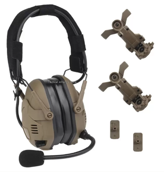 Тактичні навушники Noise Reduction Tactical Headset