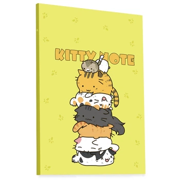 Блокнот ТМ Profiplan Kitty note B6 yellow 50636