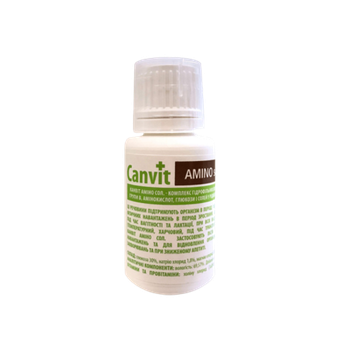 Комплексна вітамінна добавка для тварин Canvit Amino sol 30 мл