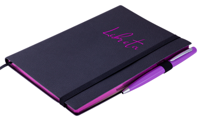 Блокнот діловий BM.295017-01 LIBRETA А5, 96 арк, чистий, обкладинка штучна шкіра, чорний (50)