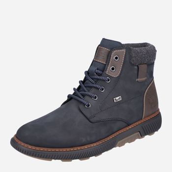 Чоловічі зимові черевики з мембраною Rieker B3343-15 43 28 см Блакитні (4060596916075)