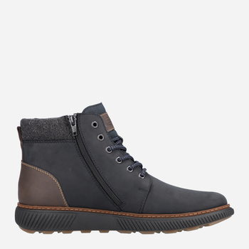 Чоловічі зимові черевики з мембраною Rieker B3343-15 45 29.3 см Блакитні (4060596916099)