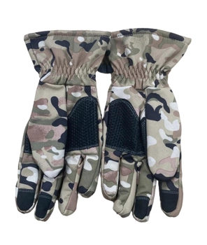Тактические перчатки зимние SoftShell, Emerson, Multicam, L
